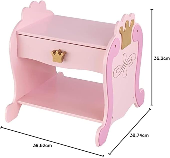 Kidkraft Princess Toddler Bed Side Table