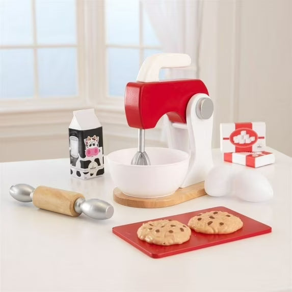 Kidkraft Red & White Baking Set