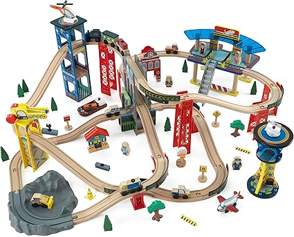 Kidkraft Super Highway Train Set