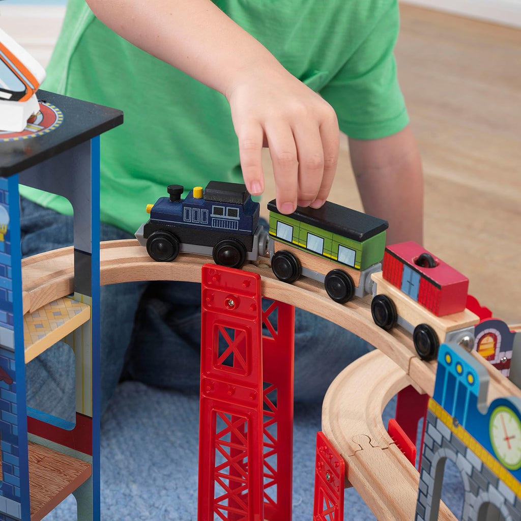Kidkraft Super Highway Train Set