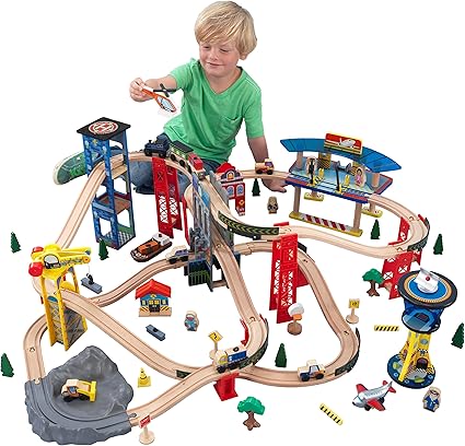 Kidkraft Super Highway Train Set