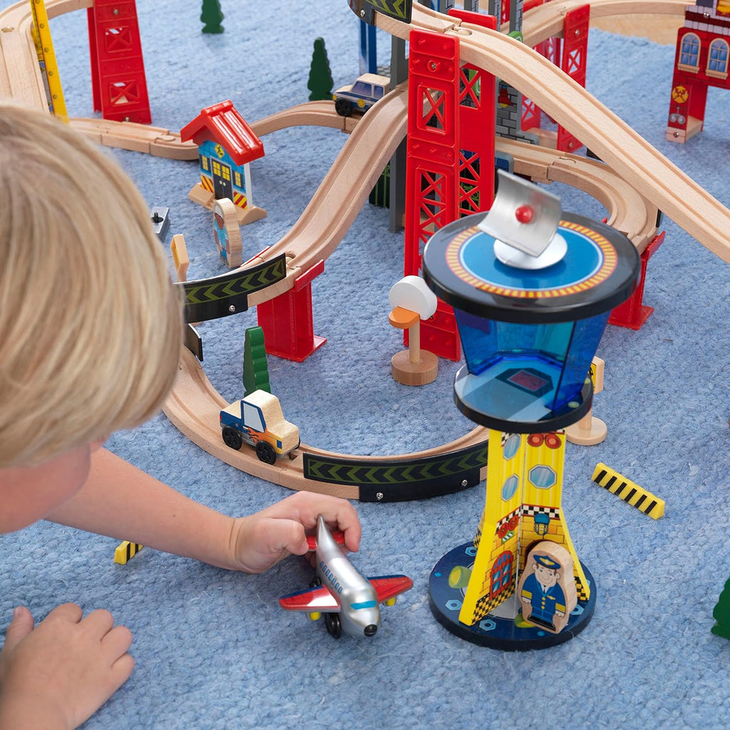 Kidkraft Super Highway Train Set