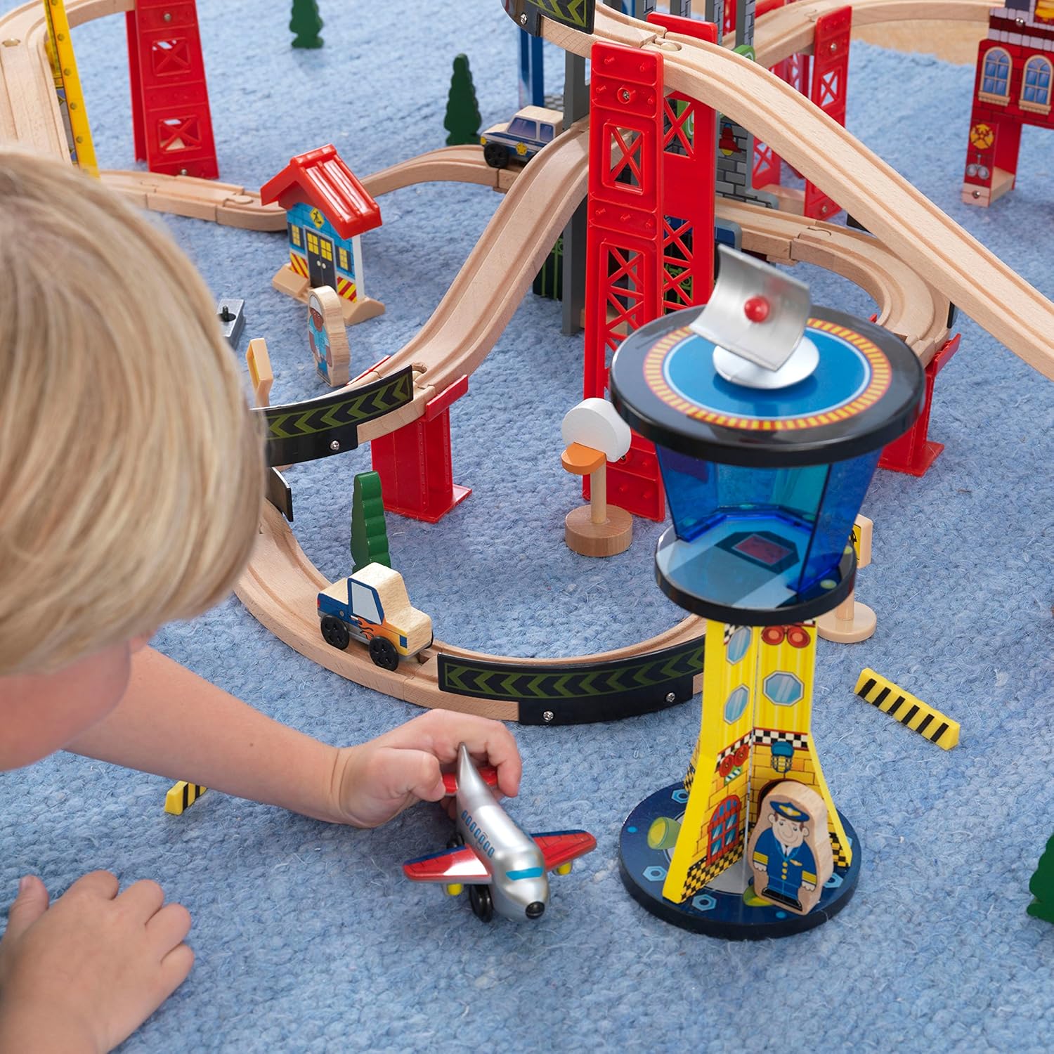 Kidkraft Super Highway Train Set