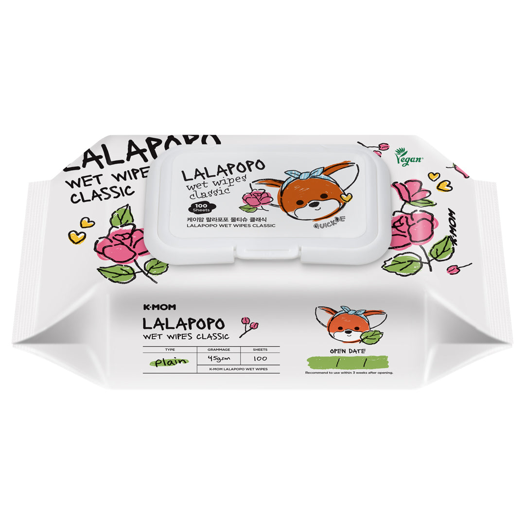 Lalapopo Wet Wipes Classic 100's