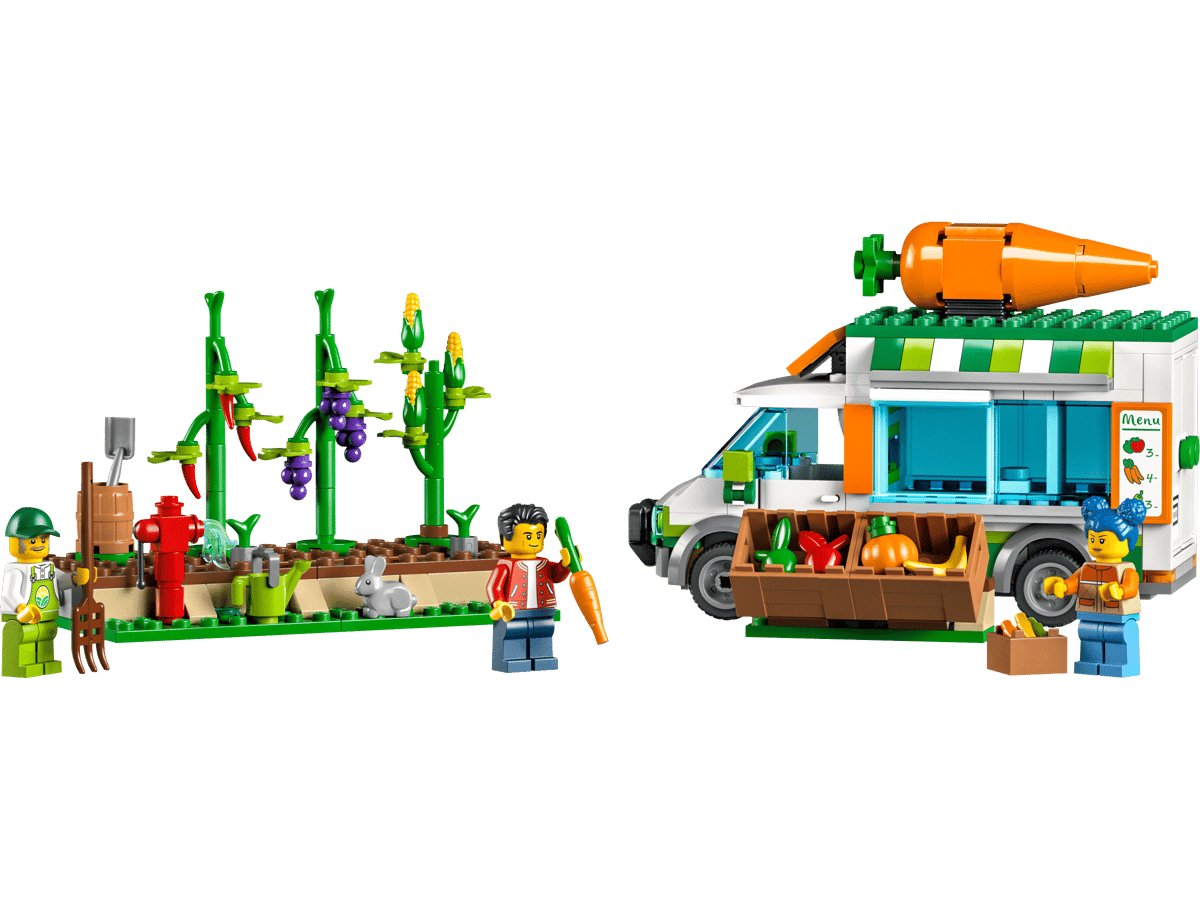 Lego City Farmers Market Van
