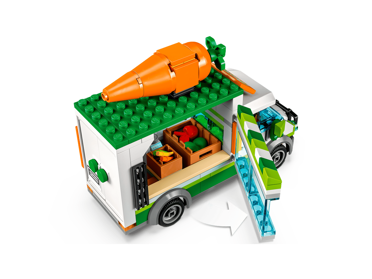 Lego City Farmers Market Van