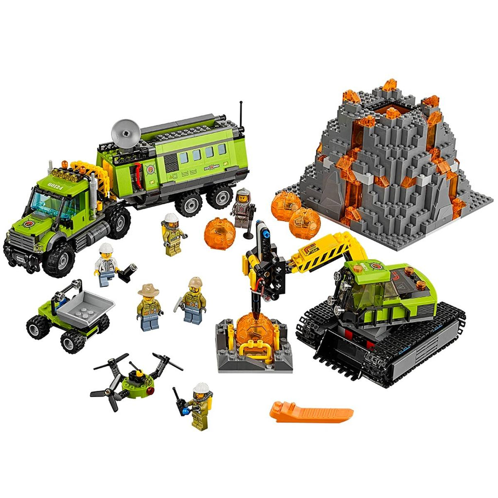 Lego City Volcano Exploration Base