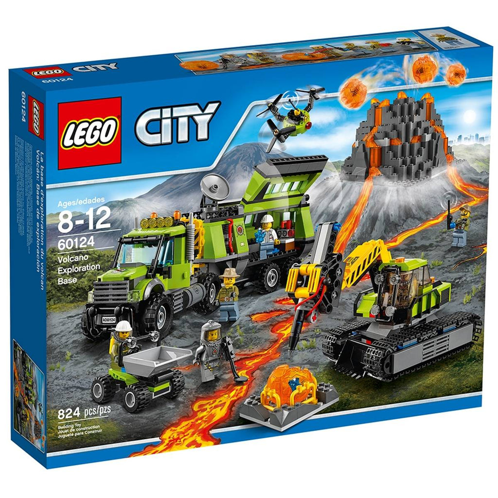 Lego City Volcano Exploration Base