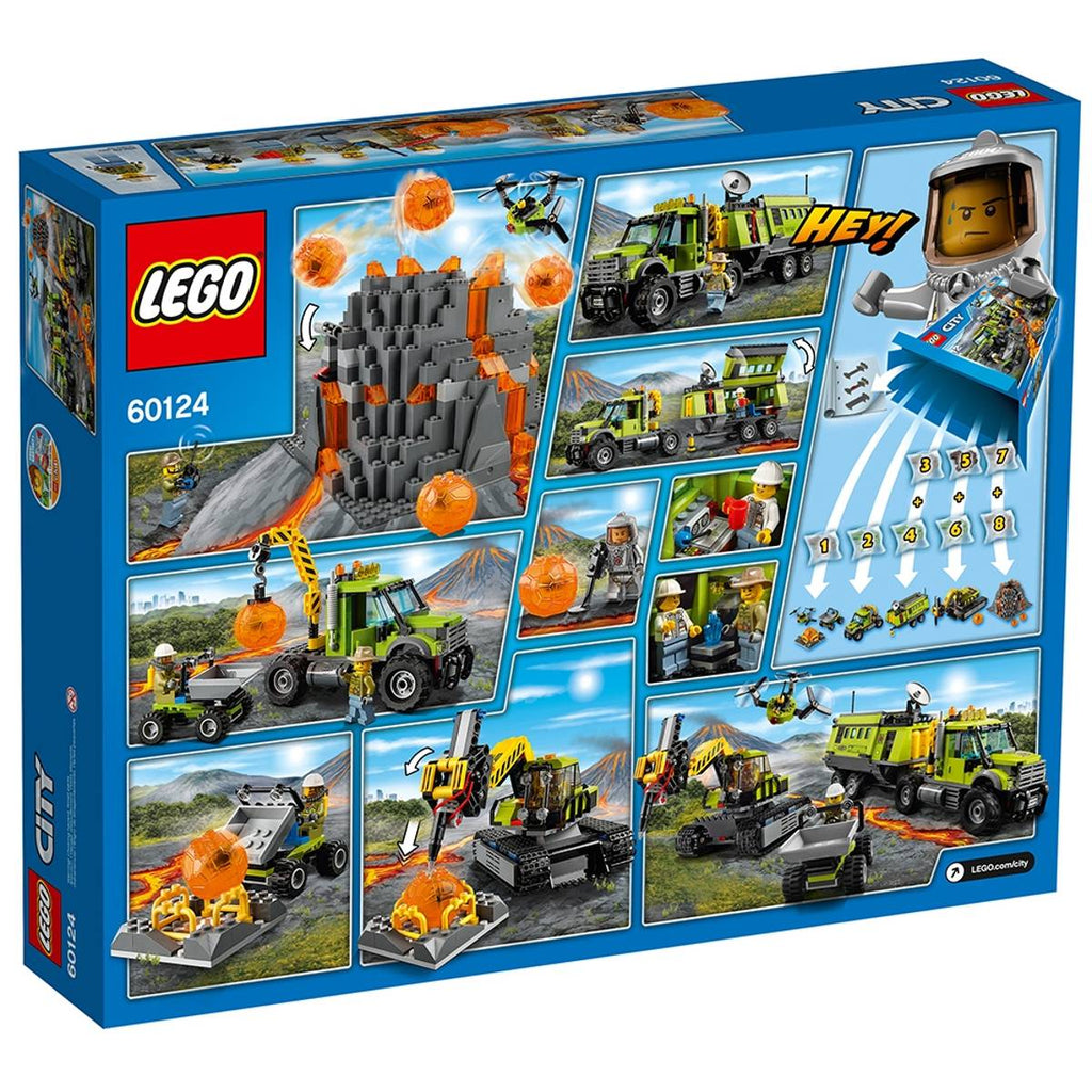 Lego City Volcano Exploration Base