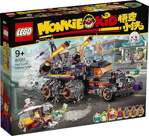 Lego Monkie Kids Red Son's Inferno Truck