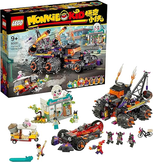 Lego Monkie Kids Red Son's Inferno Truck