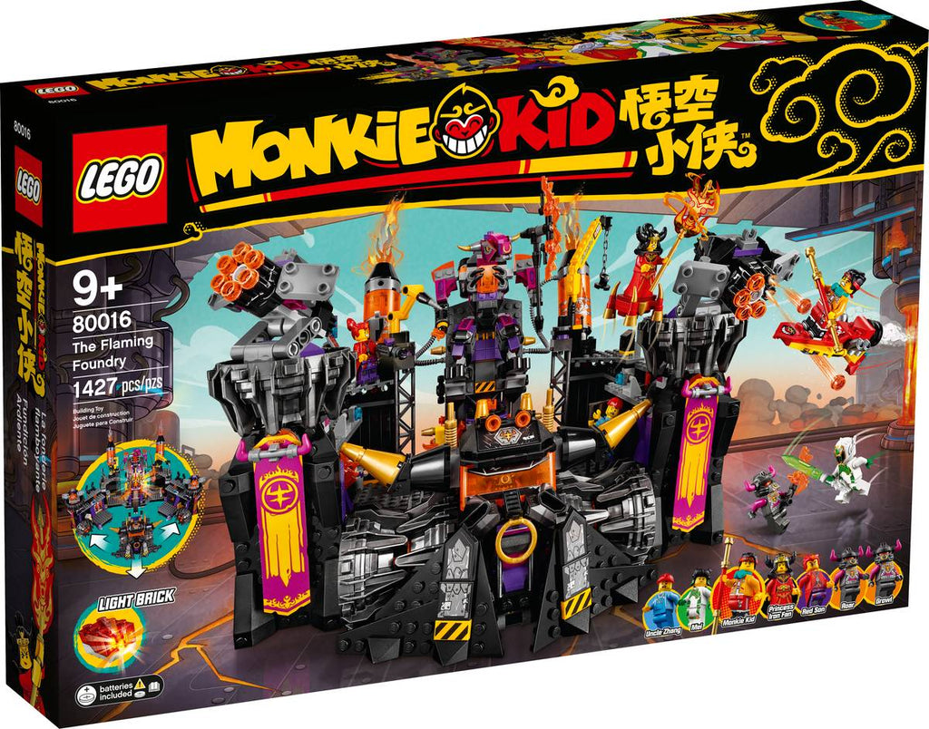Lego Monkie Kids The Flaming Foundry