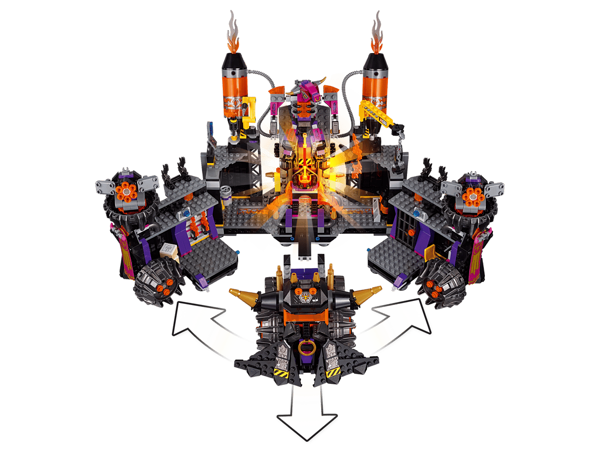 Lego Monkie Kids The Flaming Foundry