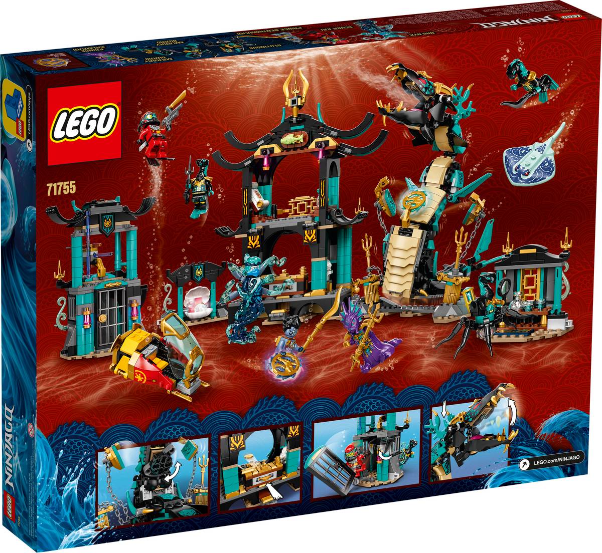 Lego Ninjago Temple Of The Endless Sea