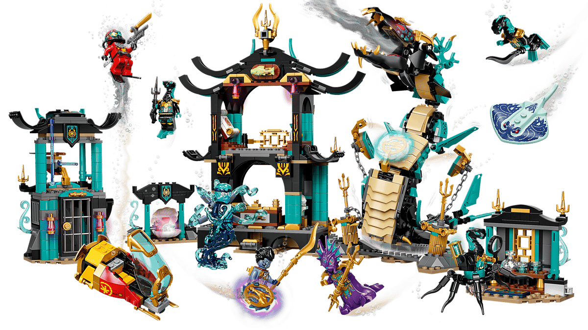 Lego Ninjago Temple Of The Endless Sea