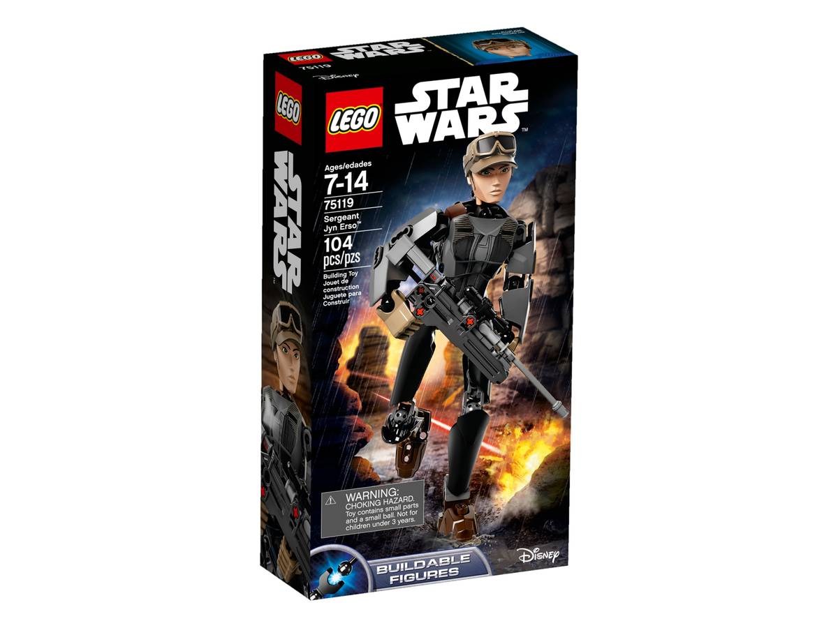 Lego Starwars Sergeant Jyn Erso