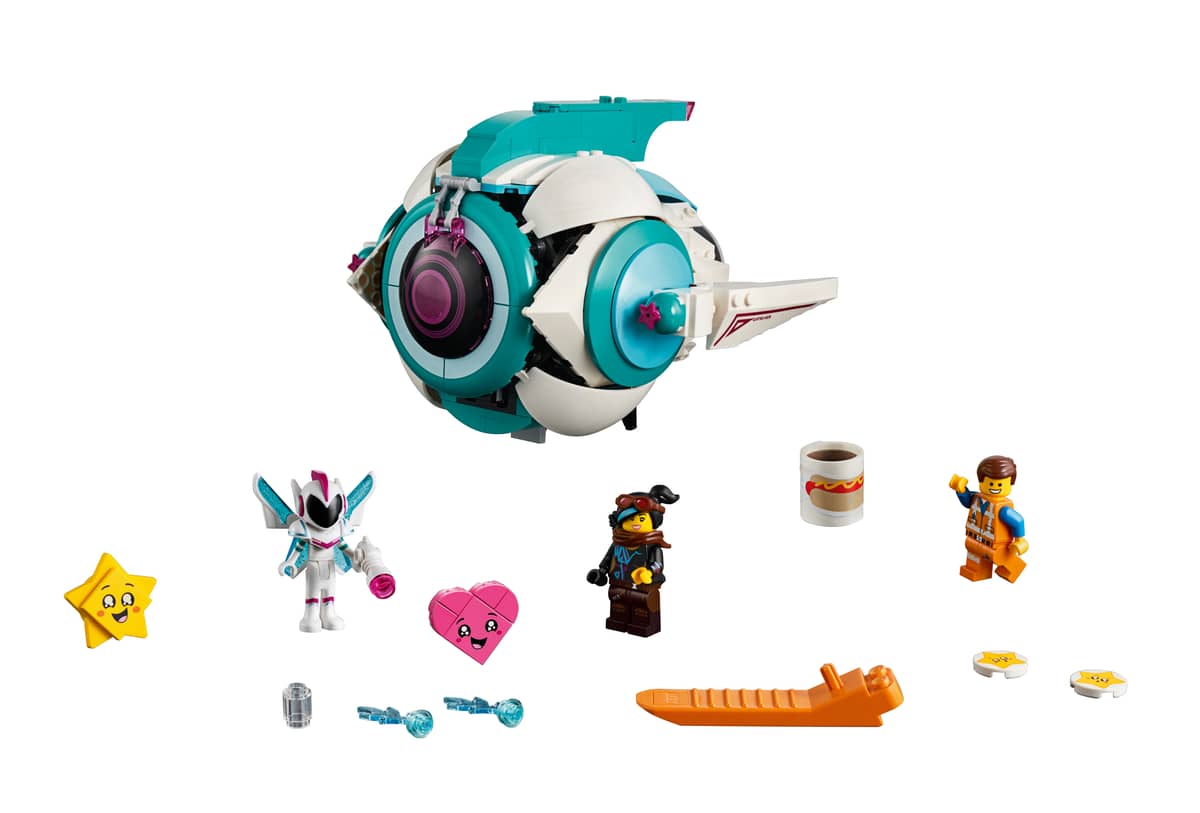 Lego The Lego Movie Sweet Mayhem's Systar Starship