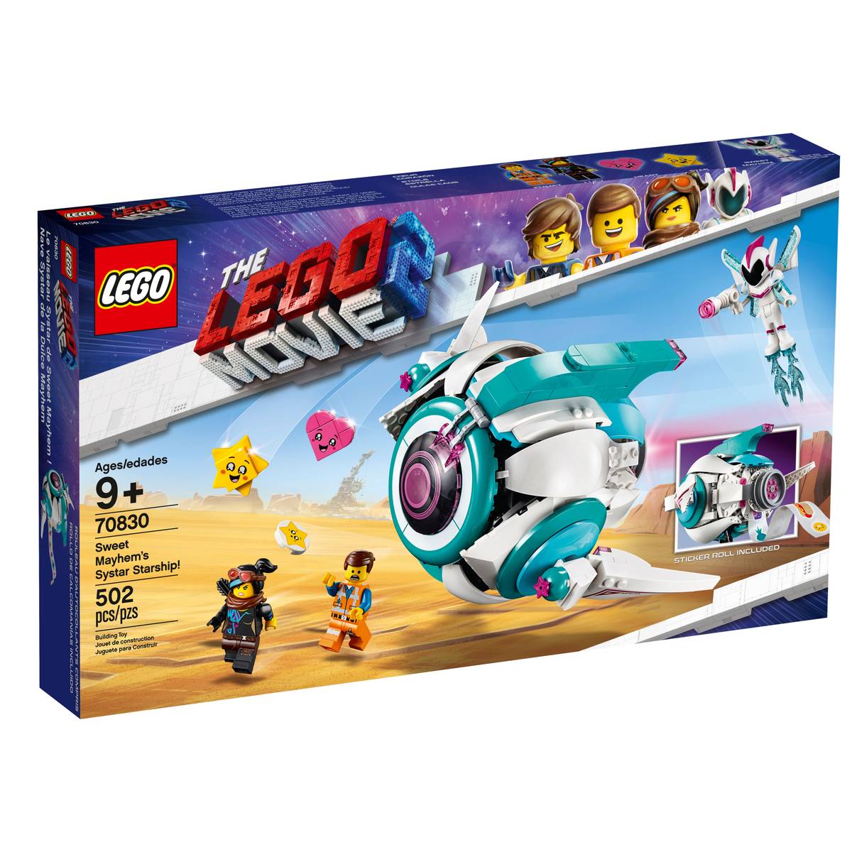 Lego The Lego Movie Sweet Mayhem's Systar Starship