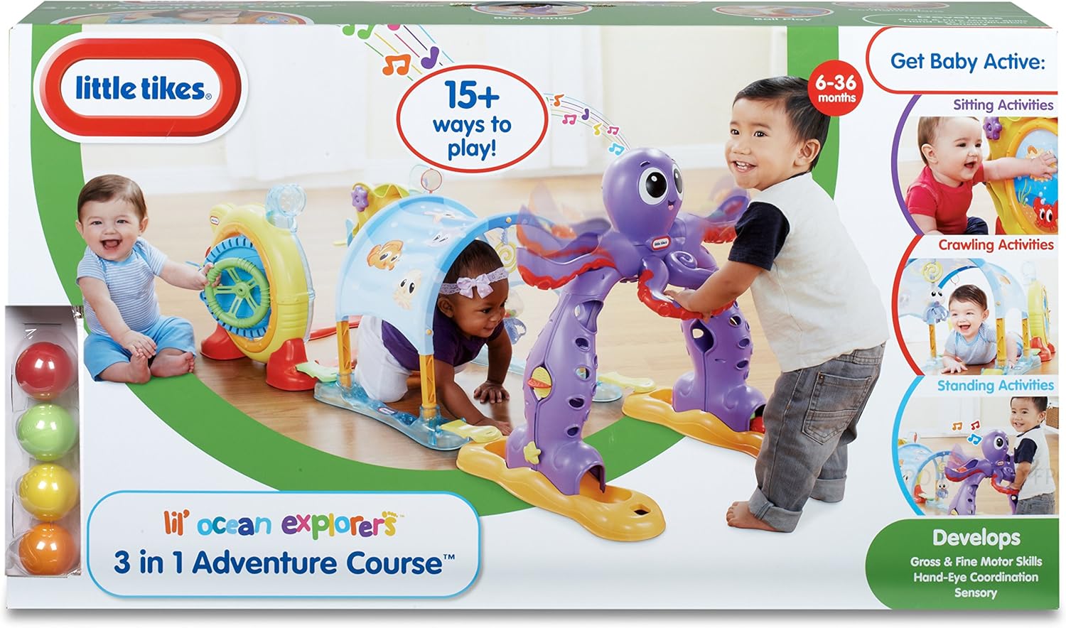 Little Tikes 3 In 1 Adventure Course