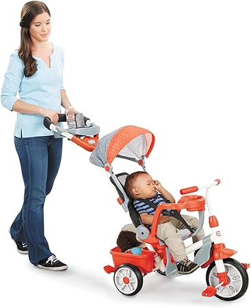 Little Tikes 5 In 1 Deluxe Ride & Relax, Reclining Trike