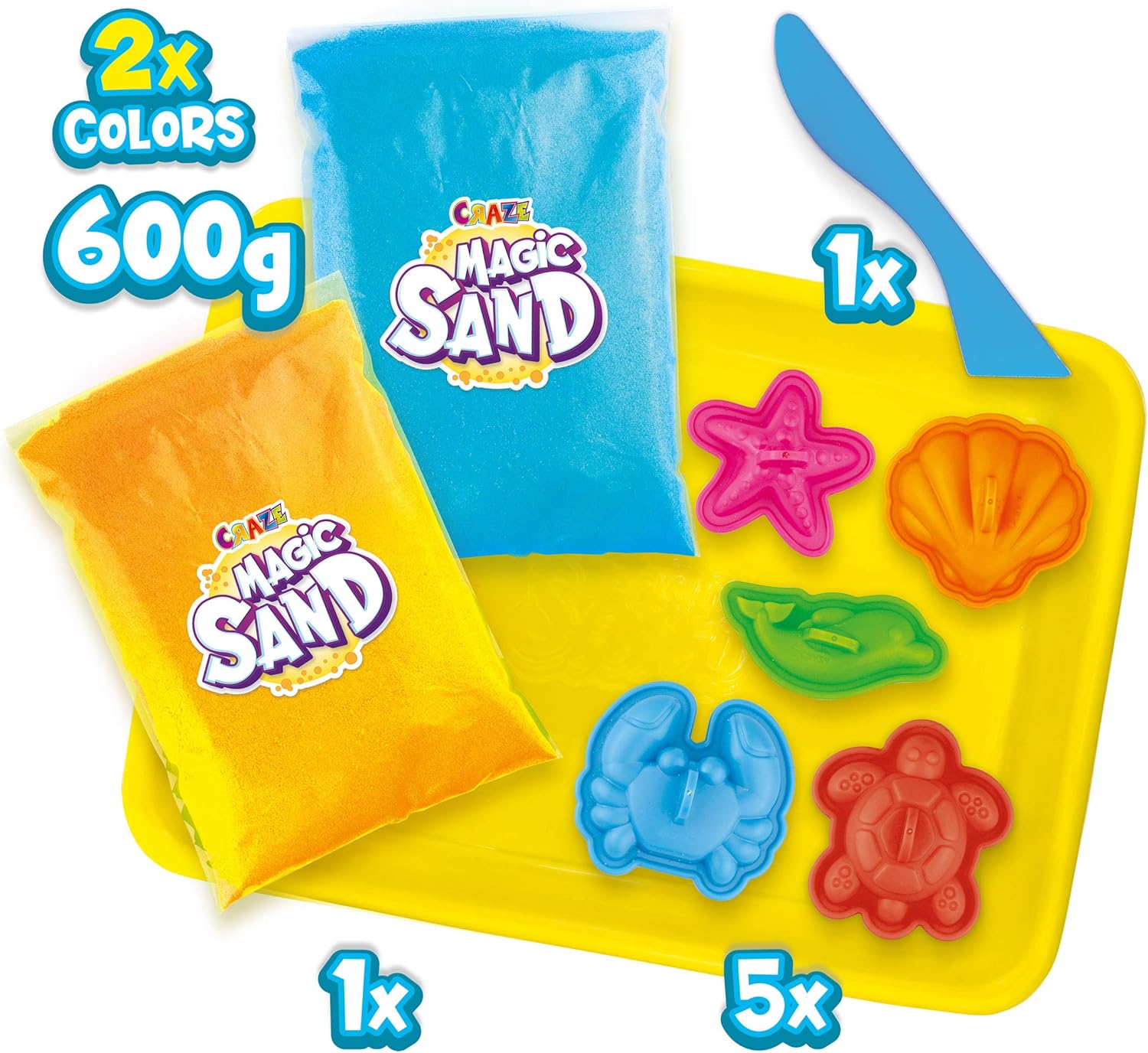 Merx Magic Sand Set, 2 Styles Mixed