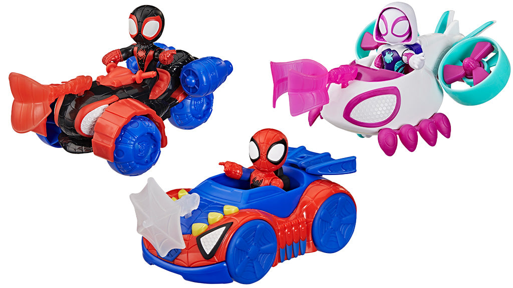 Marvel Spidey And His Amazing Friends Vehicle Accessory And Figure Assorted