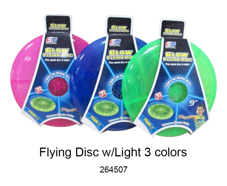 Merx 23 Cm Flying Disc W/Light (3 Colours)