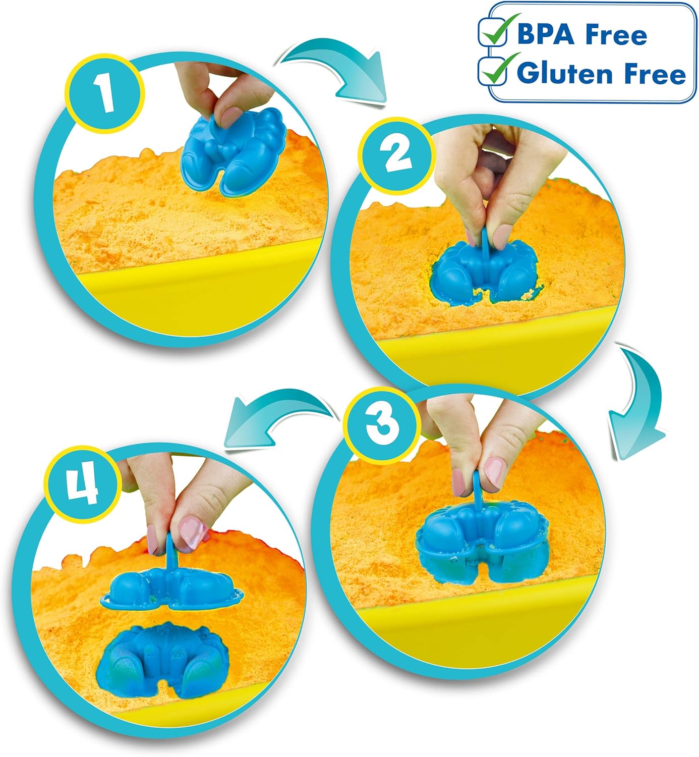 Merx Magic Sand Set, 2 Styles Mixed