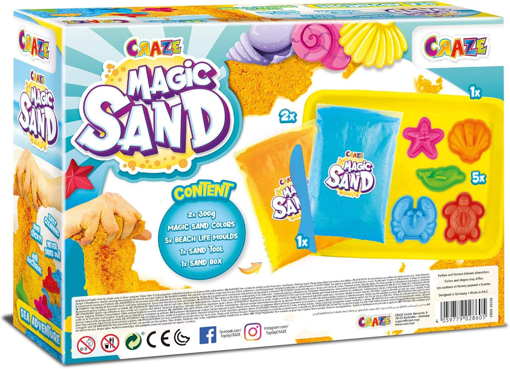 Merx Magic Sand Set, 2 Styles Mixed