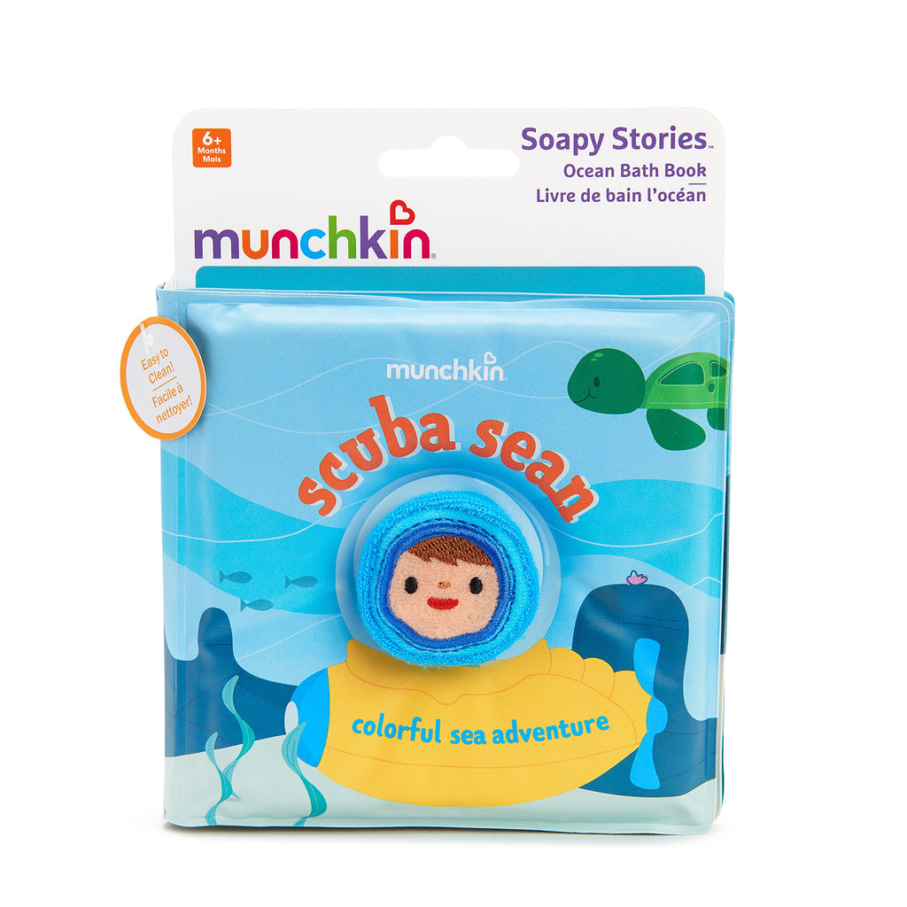 Munchkin Soapy Stories Bath Book-Ocean