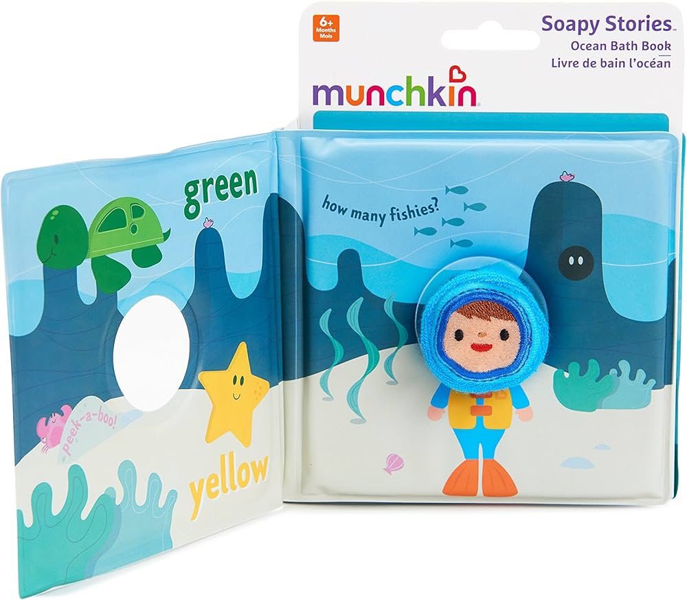 Munchkin Soapy Stories Bath Book-Ocean