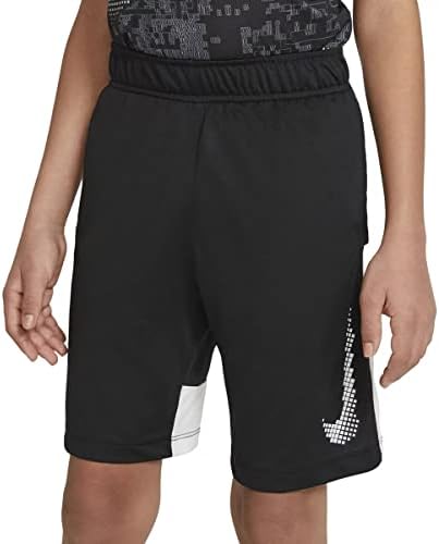 Nike Big Boys Dominate Graphic Shorts Black / White