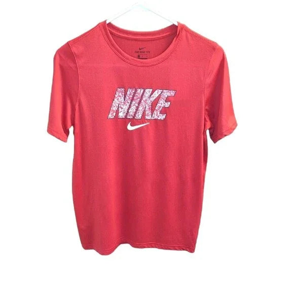 Nike Big Boys Dri-Fit Training T-Shirt Red