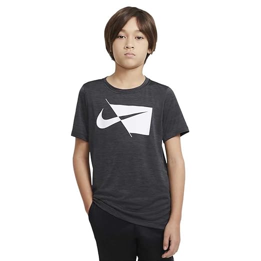 Nike Big Kids' Df Hbr (Boys') Short-Sleeve Training