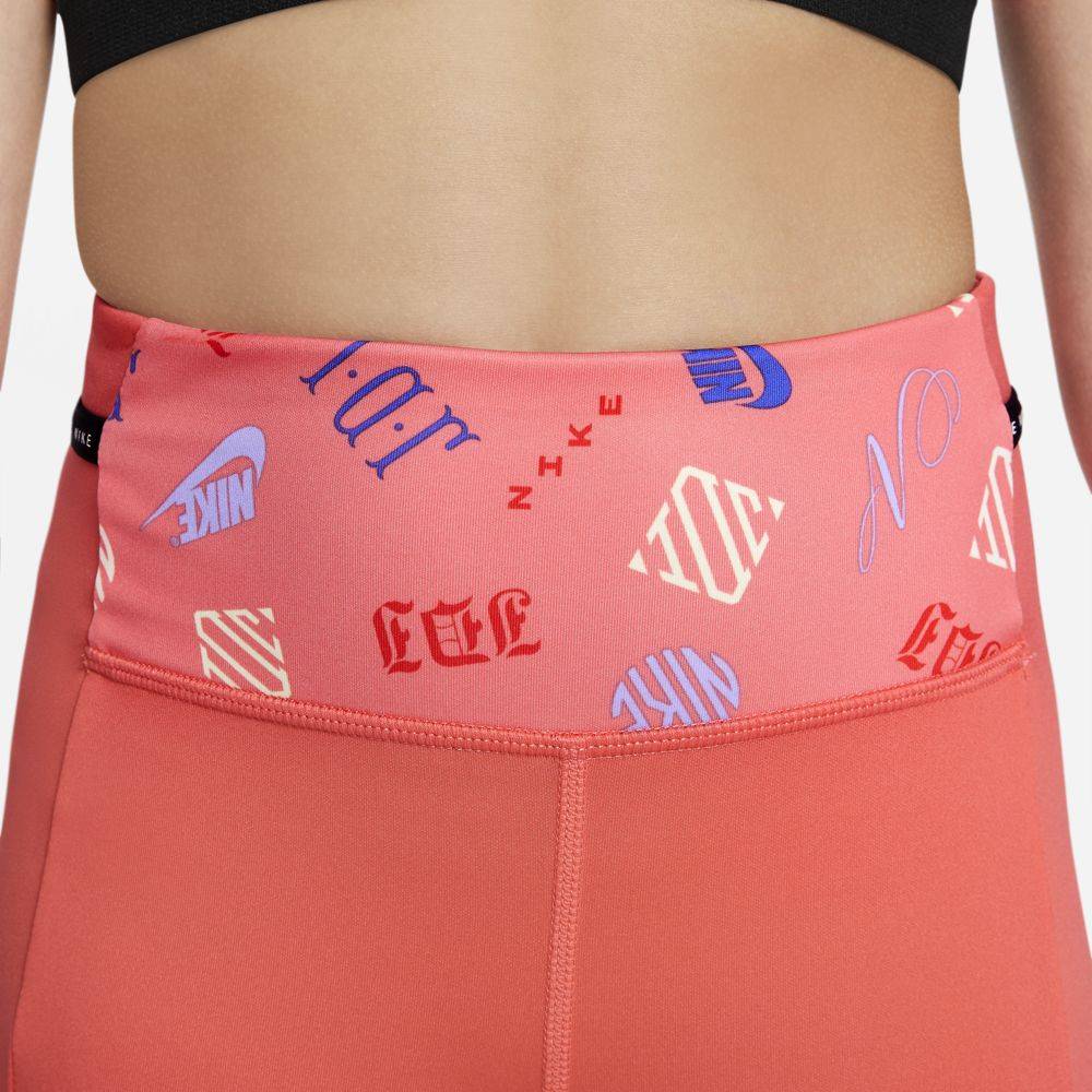 Nike Dri-Fit One Luxe Big Girls Printed Leggings