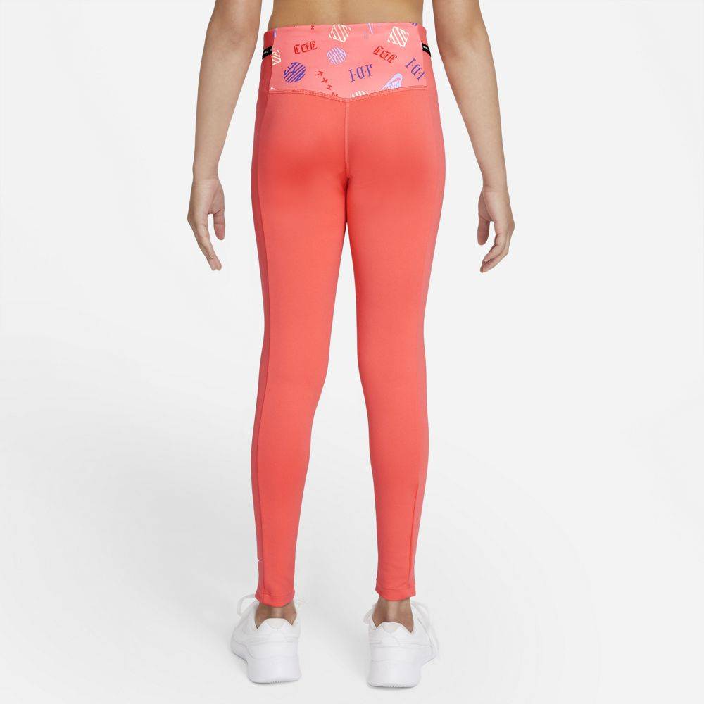 Nike Dri-Fit One Luxe Big Girls Printed Leggings