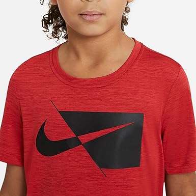 Nike Short-Sleeve Training Top Red
