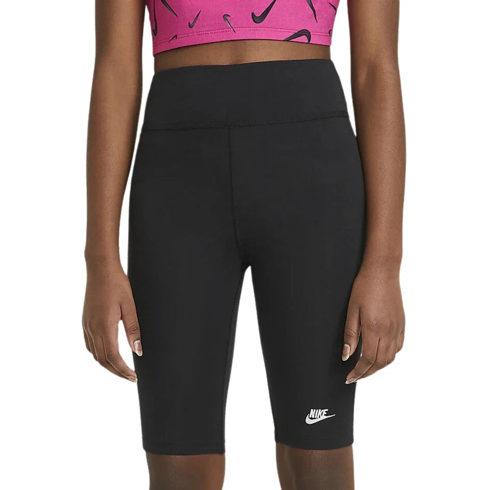 Nike Sportswear Older Kids' (Girls') High Rise Bike Shorts