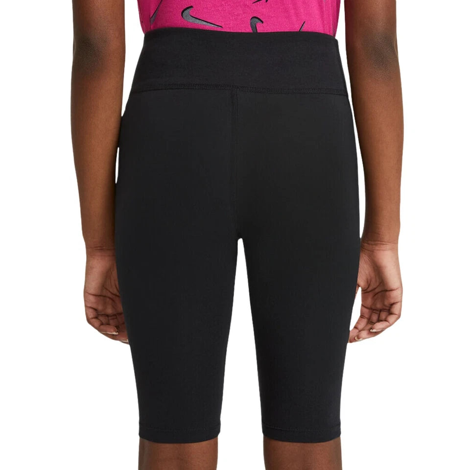 Nike Sportswear Older Kids' (Girls') High Rise Bike Shorts