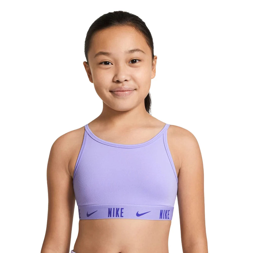 Nike Trophy Girls' Sports Bra Purple Pulse