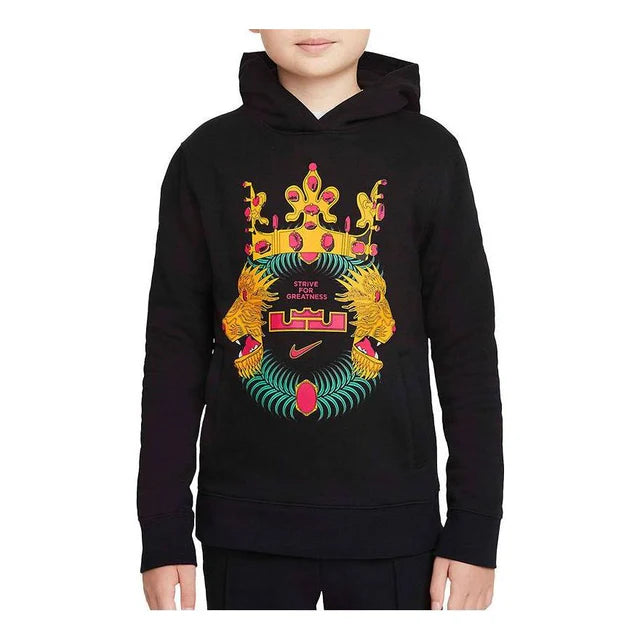 Nike (Gs) Nike B Nk Lbj Po Hoodie Black