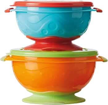 Nuby 2X Stackable Bowls