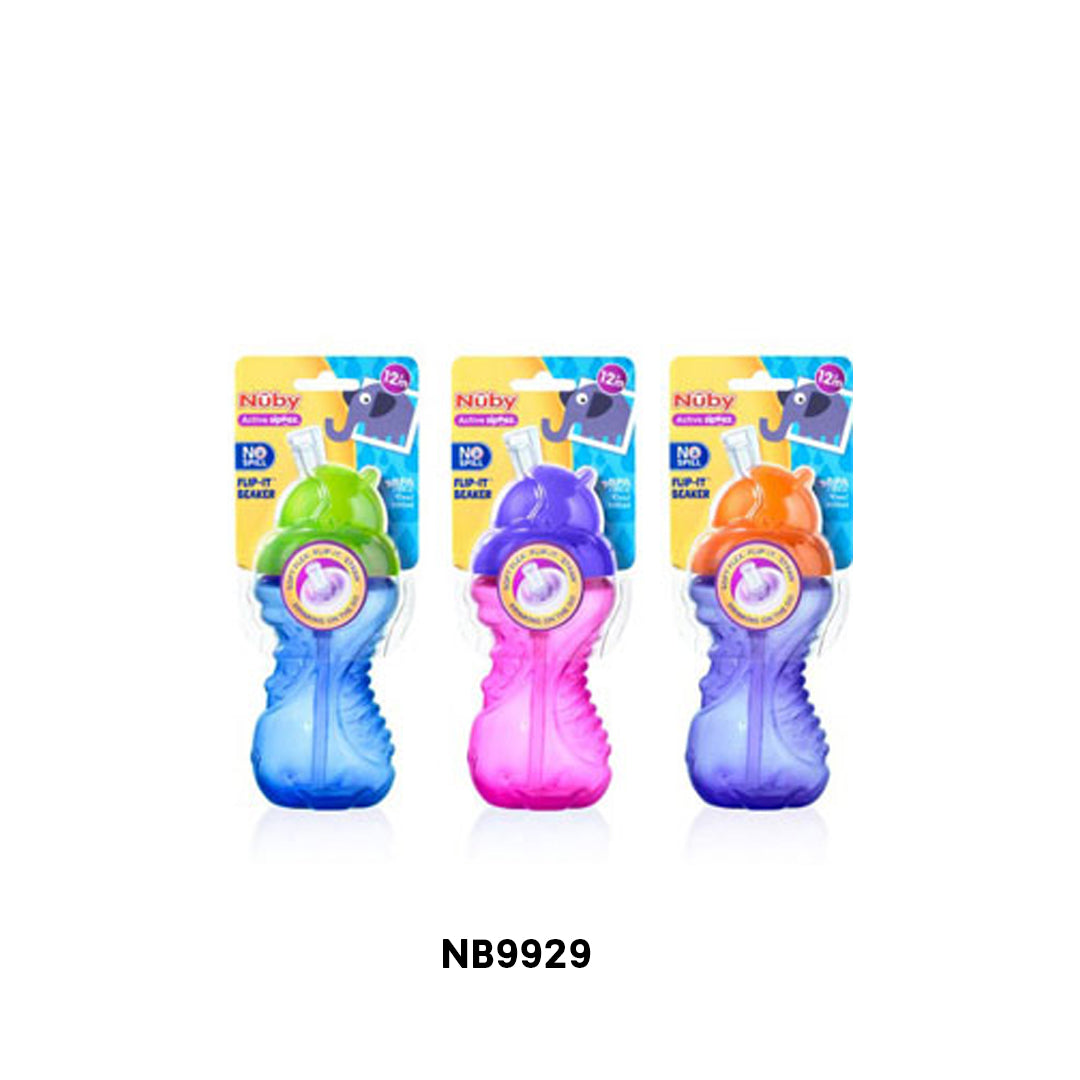 Nuby Flip It Straw Cup 12M+10Oz / 300Ml