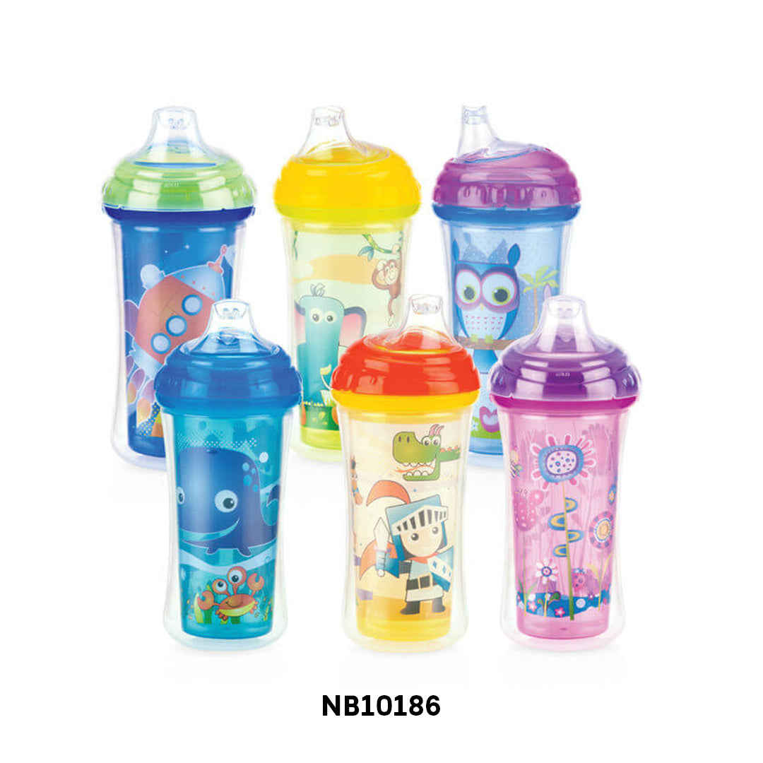 Nuby Insulated Cup With Straw 270Ml/9Oz