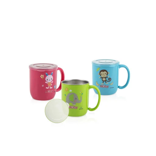 Nuby Stainless Steel Mug With Lid