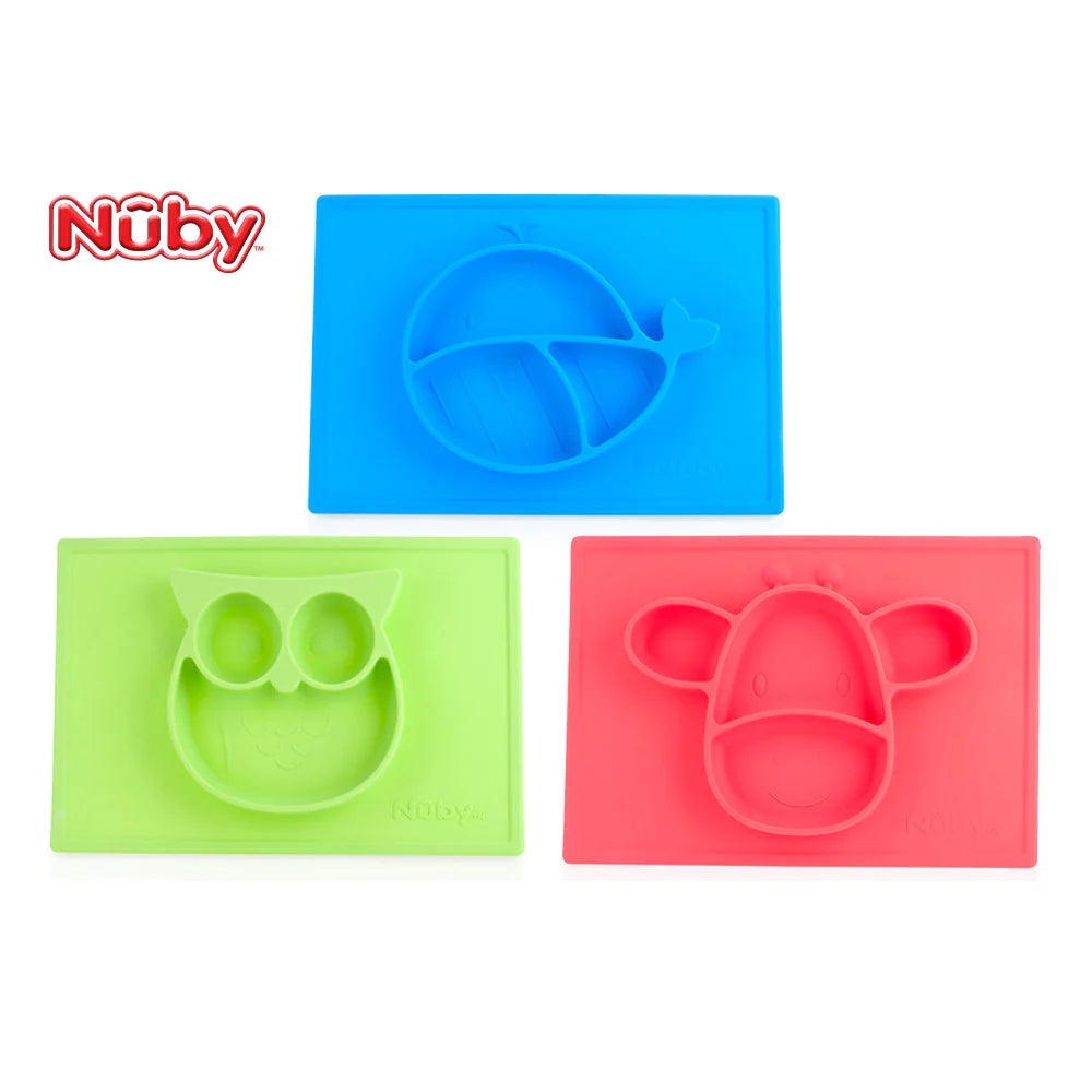 Nuby Sure Grip Mini Silicone Placemats