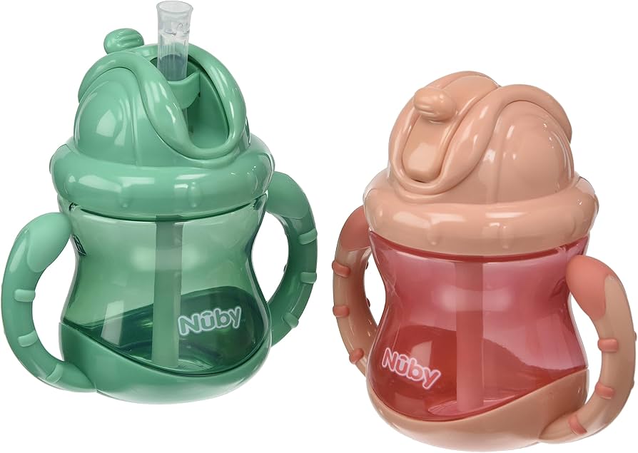 Nuby Unprinted Flip-It With Handle Cup