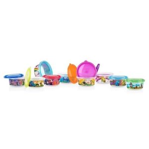 Nuby Wash Or Toss Printed Bowls 300Mlx6
