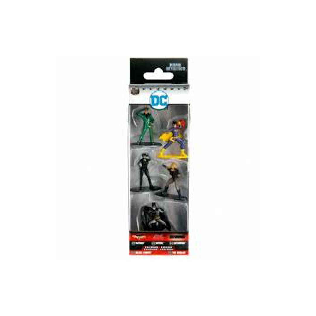 Jada Nano Metal DC 1.65" Figures 5pcs