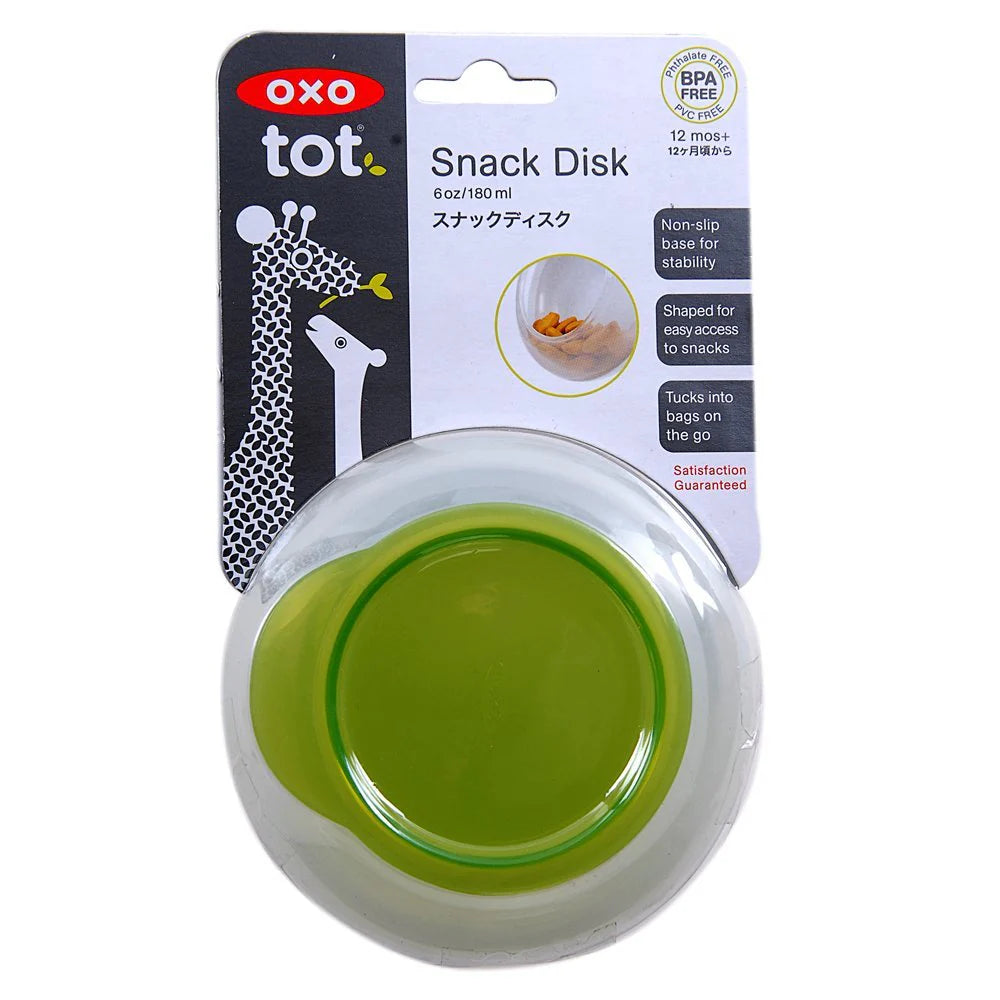 Oxo Tot Snack Disk - Green